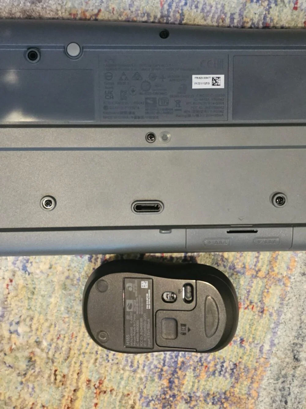 Logi Wireless / Bluetooth Keyboard, Mouse, and Dongle